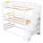 Triple Bunk Bed With Storage Staircase, Separate Design