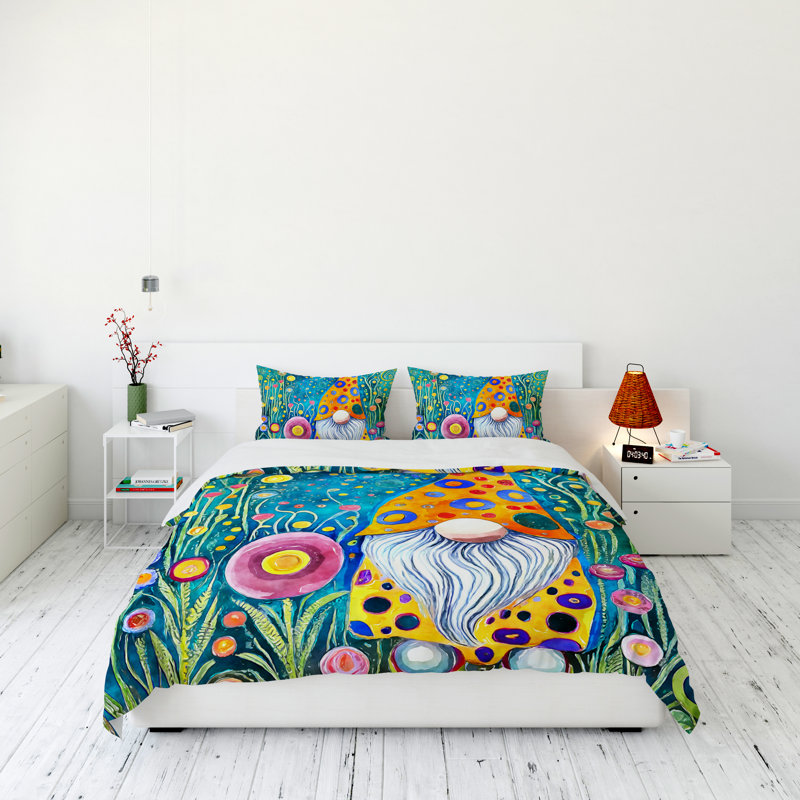 Modern & Contemporary Duvet Cover, Twin Duvet Cover + 1 Queen Sham