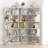 Corner Bookshelf with Extendable Modular Display Set