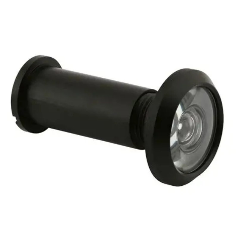 9/16 in. Matte Black Door Viewer