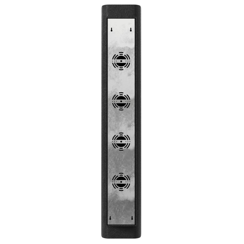 Avenue Outdoor Black Wall Sconce, 36" H x 6" W x 3" D