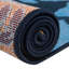 Tapis intérieur / extérieur à motif floral bleu / jaune Brett-840480828