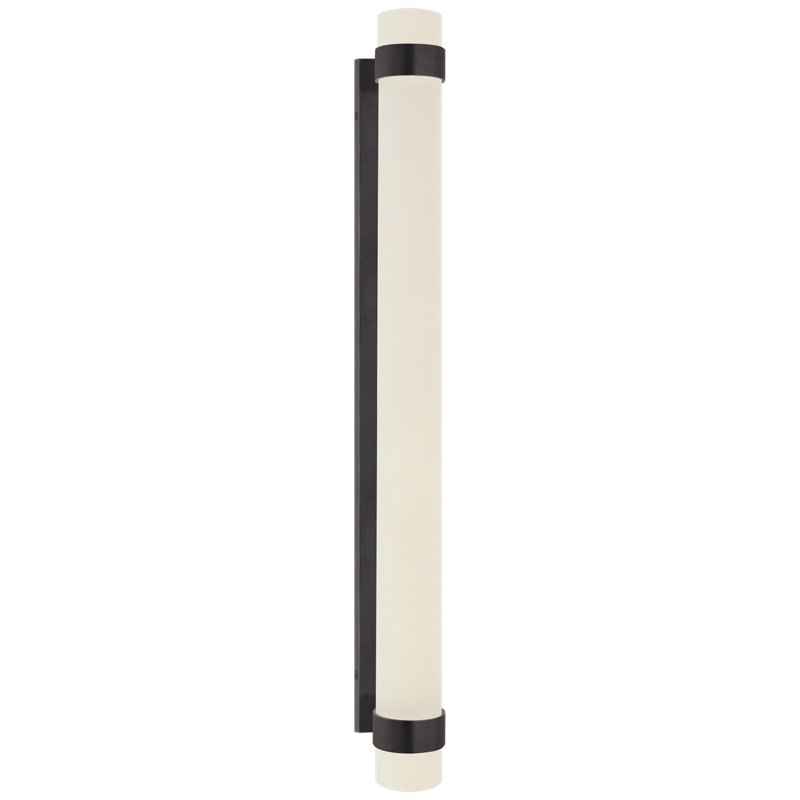 Ralph Lauren Barton 1 Light Corner Wall Light, Bronze, 30" H x 3" W x 4" D