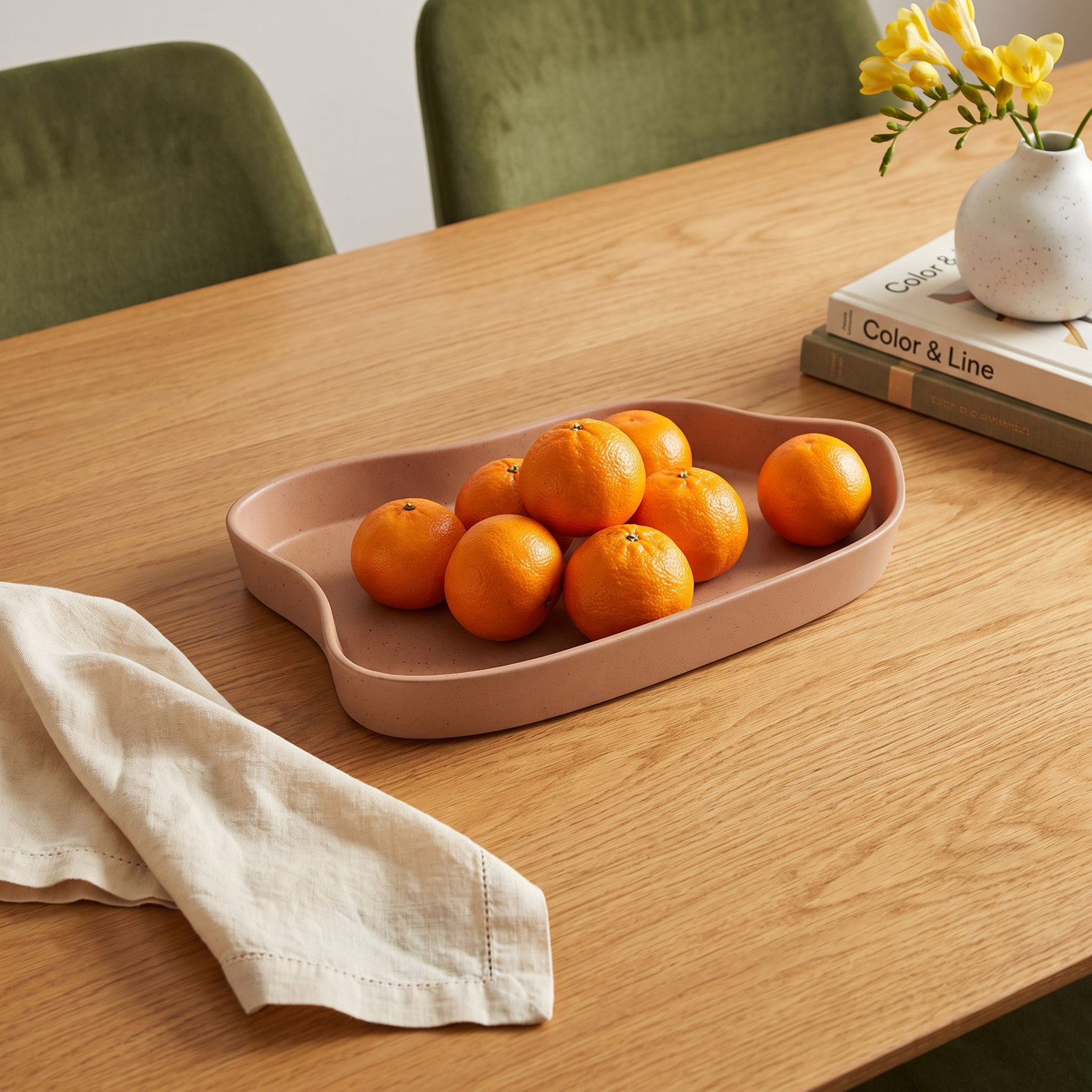Heda Ceramic Decorative Tray