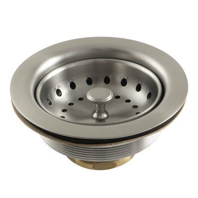 Kingston Brass Tacoma 3-1/2 Inch Kitchen Sink Basket Strainer Only