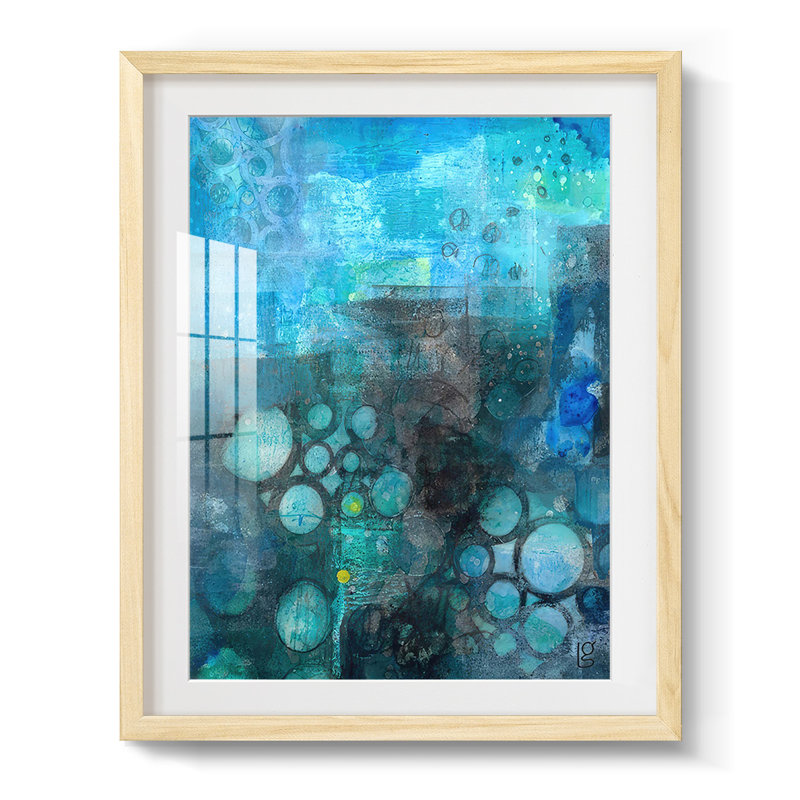 Lucid Escape II - impression encadrée, Naturel, H 28,5 po x l 20,5 po