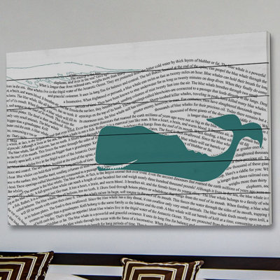 " Print Whale " Graphic Art Print