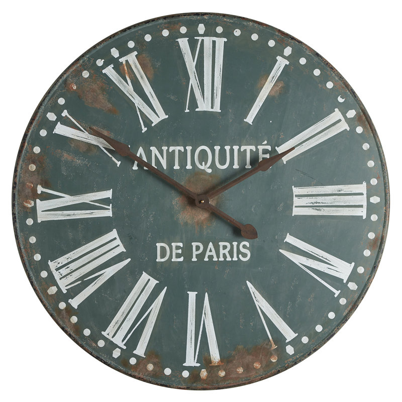 Steinsel Metal Wall Clock