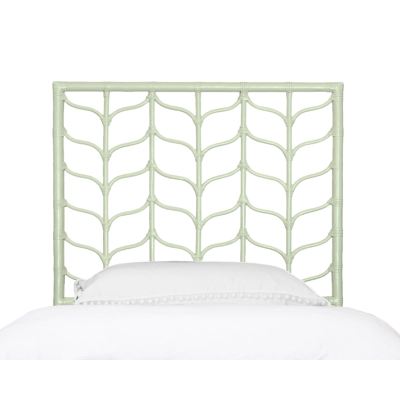 Tête de lit Ivy Collection, Lit simple, Vert céleri