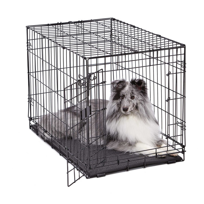 Quiet Time MidWest Homes for Pets Cushioned Dog Crate Mat, Mediuml ( 0.5"H x 35.25" W x 22" D )
