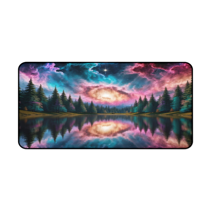 Polyester Desk Pad, 14.4x12.1