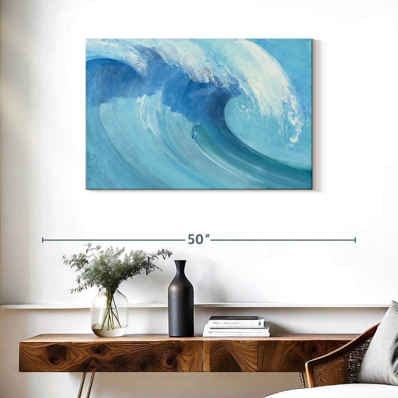 Senne Catch A Wave, 24" H x 36" W