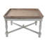 Table basse carrée en bois