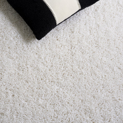 Tapis blanc touffeté Gundelinda