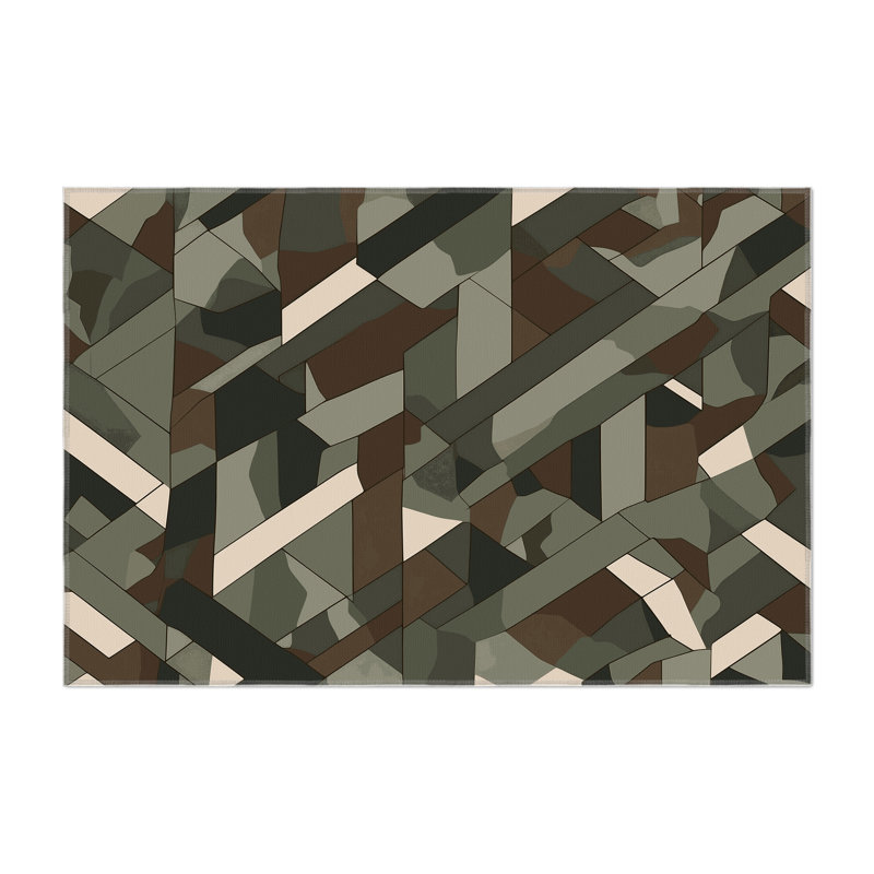 Terrain Blend Indoor And Outdoor Area Rug, Rectangle 8' x 10'