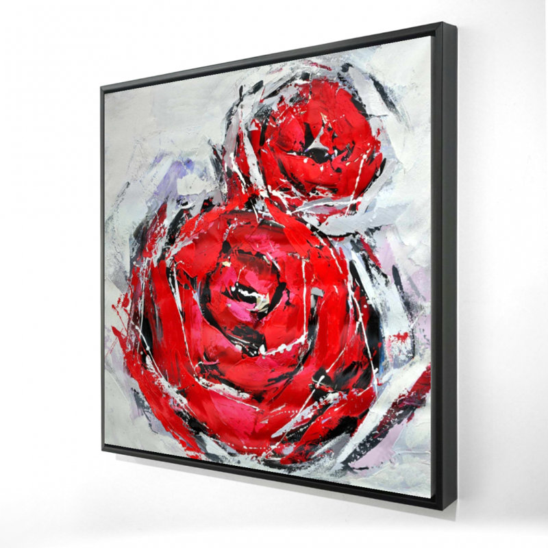 " Abstract Red Roses "