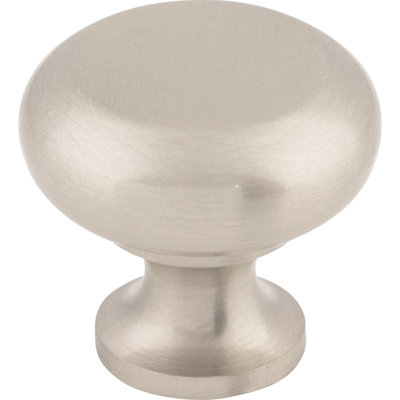 Flat Faced 1 1/4" Diameter Round Knob