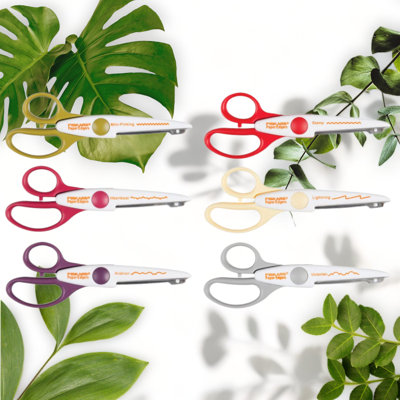 Modern Paper Cutting Scissors Kit with 6 Designs