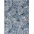 Alizay Floral Polypropylene Indoor/Outdoor Area Rug in White/Navy Blue-1225729788