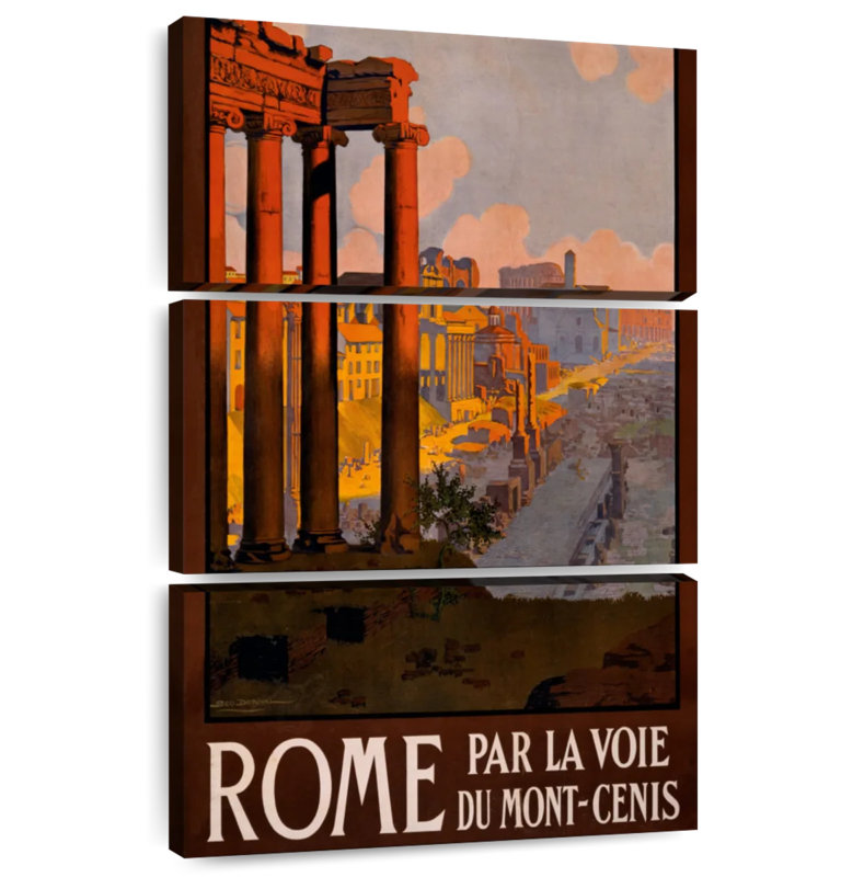 Nicci See Rome, 74" H x 48" W