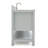 61 " W Freestanding Standard Free Standing 1 Single Vanity Bathroom Vanity With Carrara Marble Top-85364145