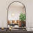 20X30 Inch  Metal Framed Arched Bathrrom Mirror For Wall.-1541080216-1541080217