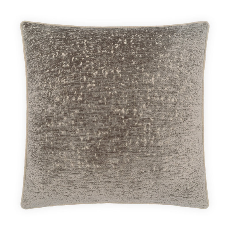 Gamble Throw Pillow, 20"H x 20"W, Driftwood