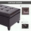 Banc de rangement avec repose-pieds 51 po-813618724