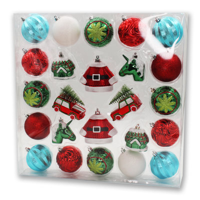 Arctic 2.5'' Shatterproof Holiday Shaped Ornament