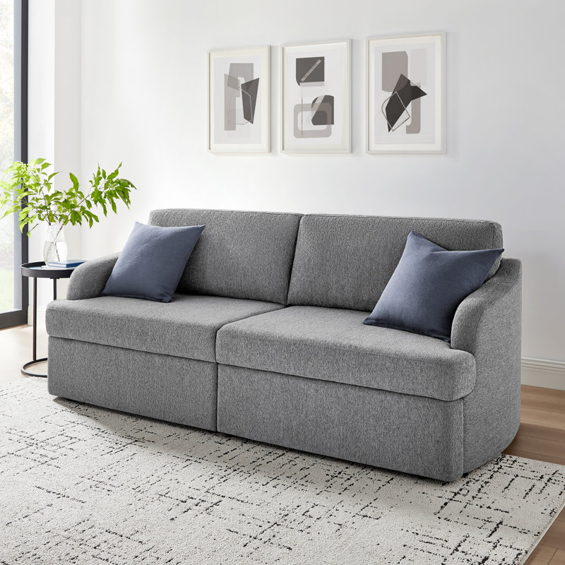 Canapé convertible Serta Montana, Gris