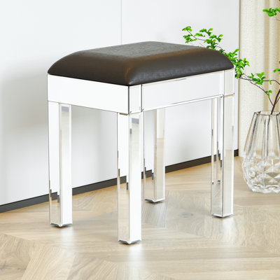 Banc de maquillage avec miroir