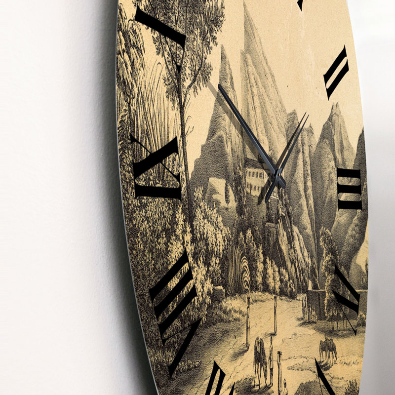 Nature de l'Amérique du Sud - Image VI - horloge murale traditionnelle, Grand