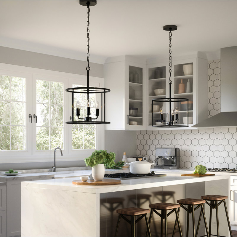 Arpelar 3 - Light Lantern Pendant, Matte Black