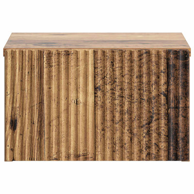 33cm W Manufactured Wood Bedside Table