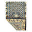 Oriental Area Rug in Navy Blue
