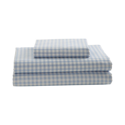 Gingham Cotton Sheet Set