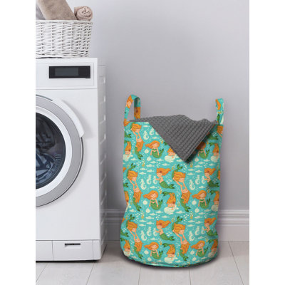 Fabric Laundry Bag with Handles