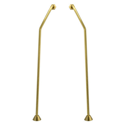 Clawfoot Tub Double Offset Supply Lines