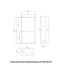 Niche de douche encastrée rectangulaire en acier inoxydable de calibre 18-70376404