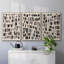 «Chalk and Flint I», ensemble de 3 cadres photo sur toile-97757291-97757294
