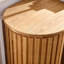 Console moderne avec tiroir pour le vestibule avec rayures verticales uniques