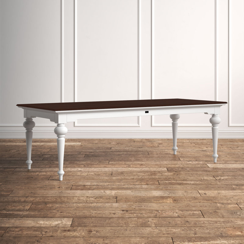 Idiaquez Mahogany Rectangular Dining Table , Brown, 29.92" H x 94.5" L x 39.37" W