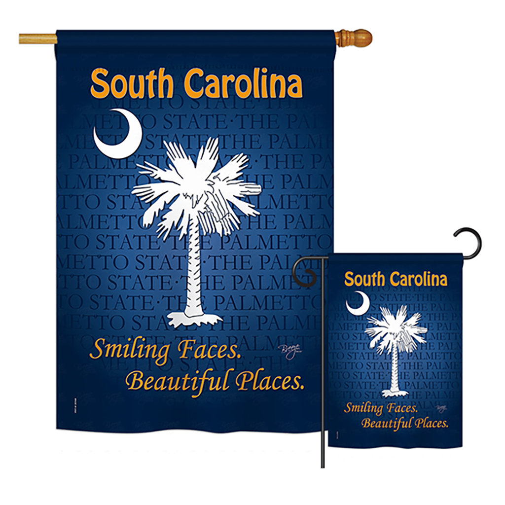 Double Sided Polyester Flag Set Trinx