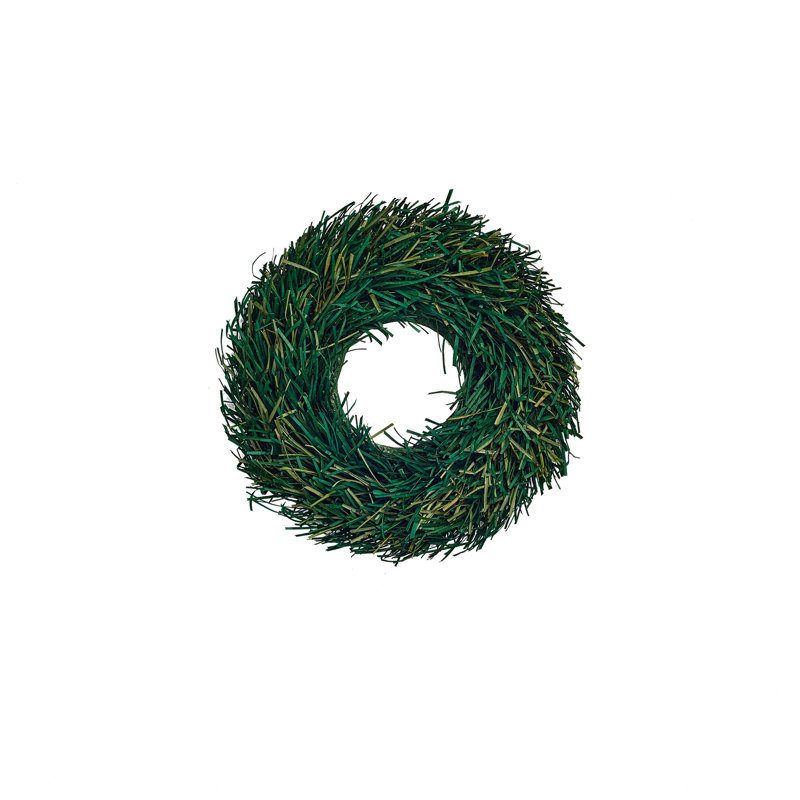 Couronne de merveilles - vert, H 18 po x l 1,5 po x P 1,5 po