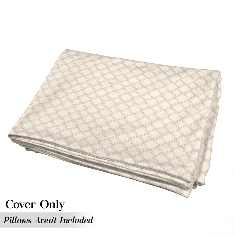 Housse de coussin d'extérieur à lignes hexagonales avec toile de fond, H 2 po x l 27 po x P 88 po