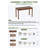 Solid Wood Desk With Drawers - 39 X 16 Inch Vintage Narrow Desks, Mid Century Modern Desks, Rubber Wood Study Table, Small Writing Desk For Bedroom|small Spaces - Walnut Color-123819953-129456586