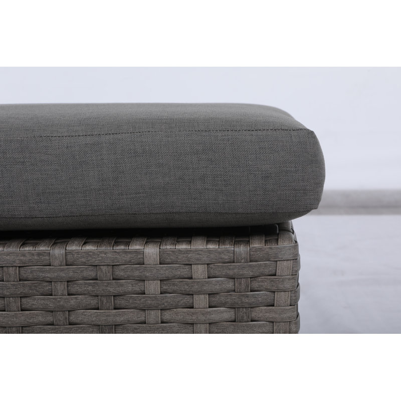 Chaise longue inclinable 79 po avec coussins Kaiser