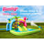 Glissade d'eau gonflable 12 'x 12' avec soufflerie