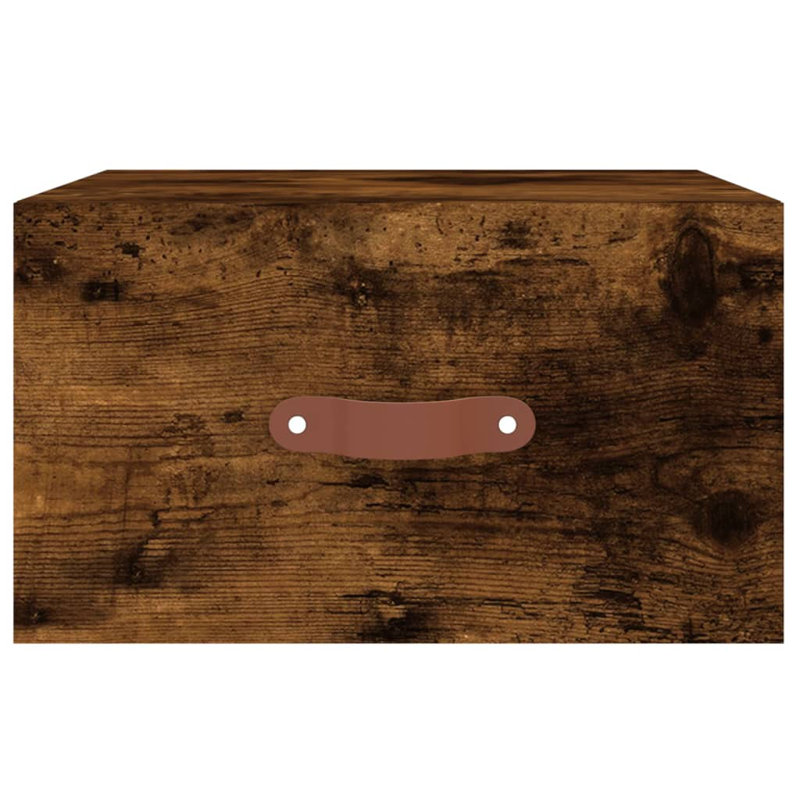 Mansoura 1 - Drawer Standard Accent Chest, Smoked Oak