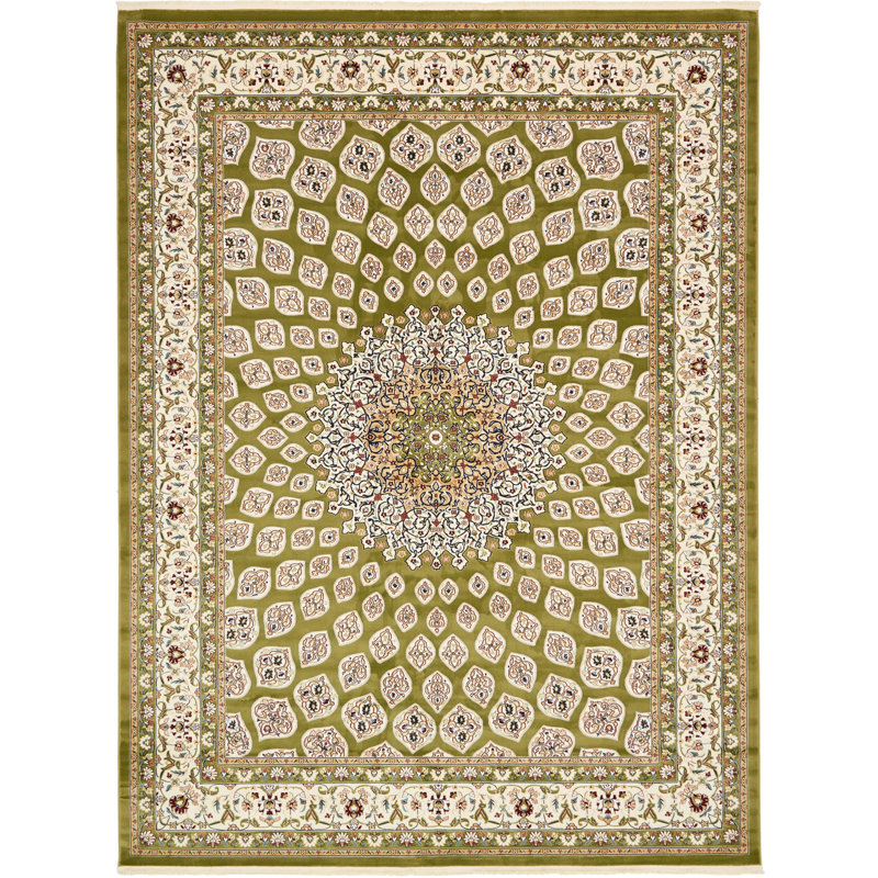 Jackson Floral Indoor Rug, Rectangle 7'10" x 10'